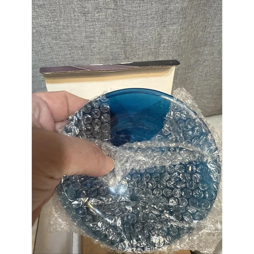 NEW‎ Scentsy Blue Diamond Wax Warmer Shade & Broad Base Retired